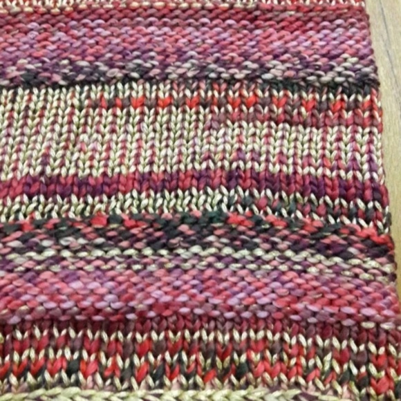 The Limited Multi-color Knit Cowl Infinity Scarf - Picture 6 of 6